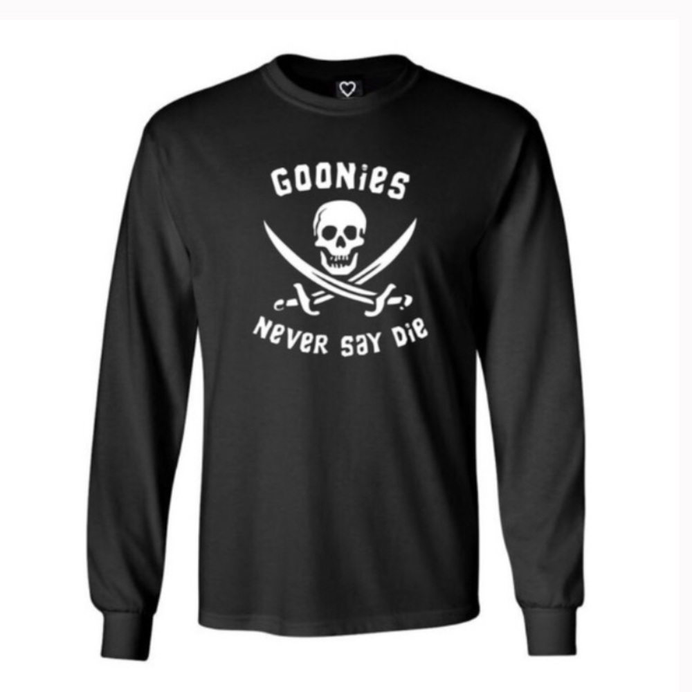 Goonies Never Say Die Long Sleeve Tee